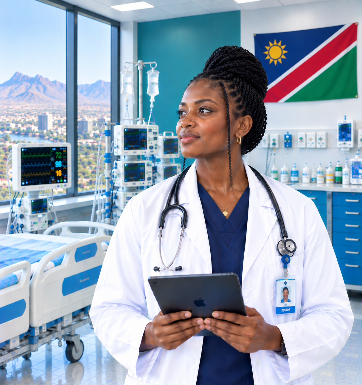 Medical equipment supplier for hospitals and healthcare facilities in Namibia